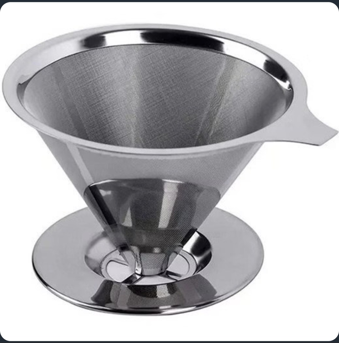 قهوه ساز v60 فلزی