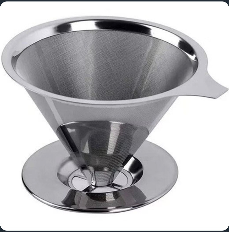 قهوه ساز v60 فلزی